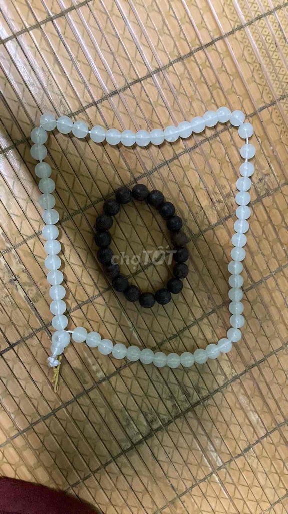 Vòng tay Gỗ Đá Nâu Trắng Unisex. Mua bán Phụ kiện thời trang khác tại Huyện Hòa Vang Đà Nẵng được đăng bởi Minh Trí hình 1