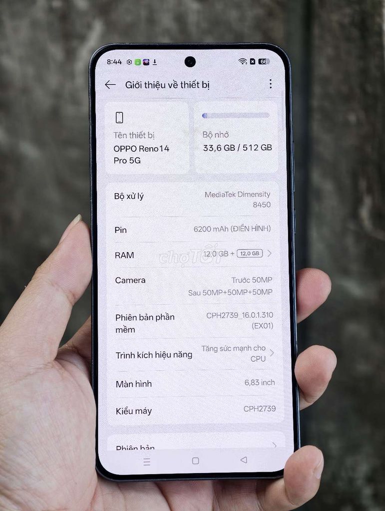 Reno14 Pro 12/512GB BH hãng 7/2027. Mua bán Điện thoại tại Huyện Hòn Đất Kiên Giang được đăng bởi Tech Puz hình 1