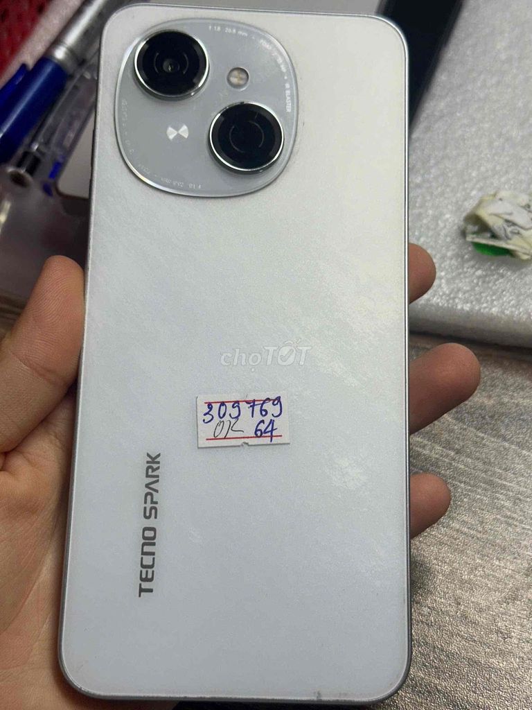 Tecno Spark Go 1 3GB/64GB Trắng Zin. Mua bán Điện thoại tại Thành phố Thủ Đức Tp Hồ Chí Minh được đăng bởi Hiếu hình 1