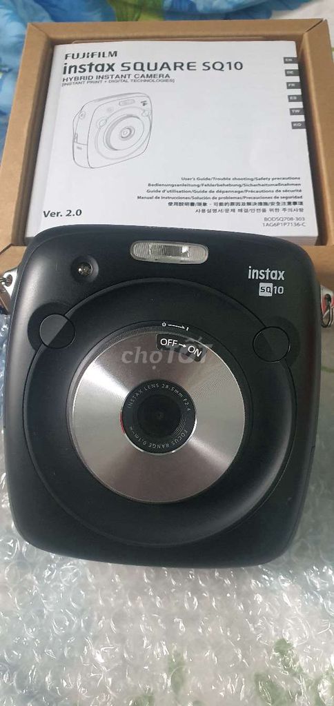 Fullbox.Fujifilm lấy ảnh liền instax Square SQ10.