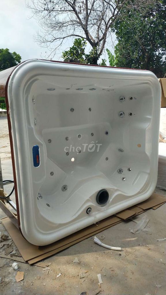 Bồn tắm Acrylic Trắng 1m8x2m2. Mua bán Thiết bị vệ sinh, nhà tắm tại Quận 7 Tp Hồ Chí Minh được đăng bởi Hoàng Đức hình 1