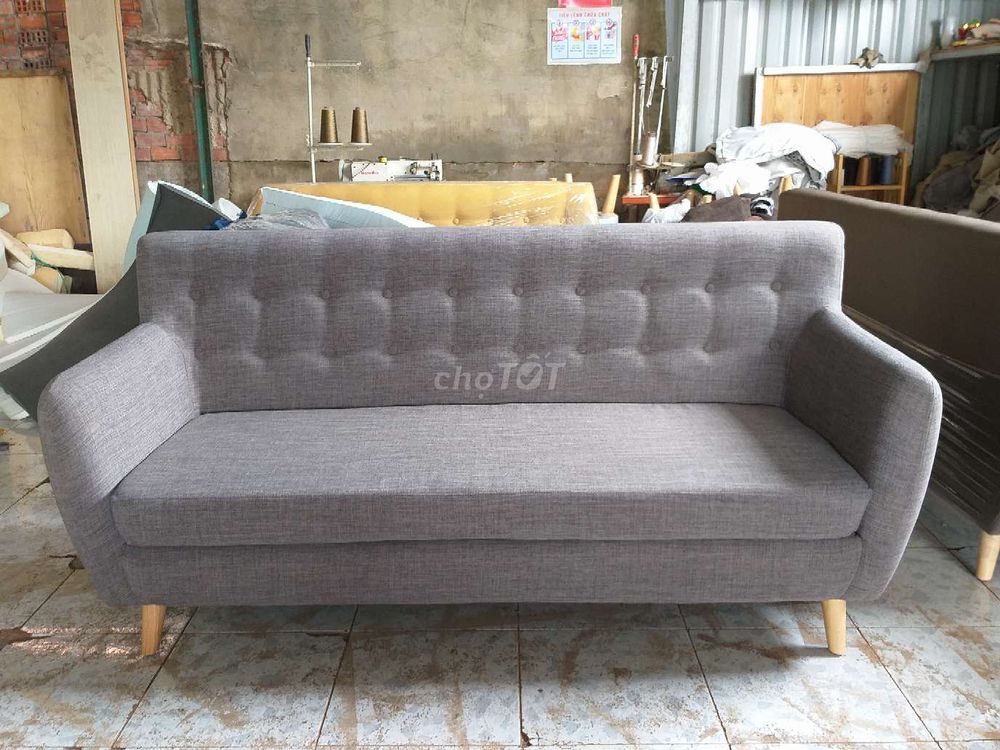 0941093348 - Ghế sofa kt1650x800 vai bố khung go dau