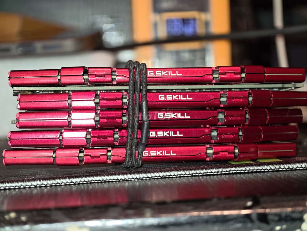RAM G.Skill DDR4 8GB 2800MHz Đỏ. Mua bán Linh kiện (RAM, Card...) tại Thành phố Thái Bình Thái Bình được đăng bởi Phòng Thu Âm Mstudio hình 1