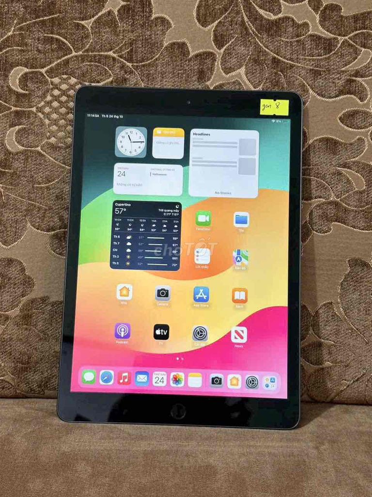 Apple iPad Gen 8 32GB Xám WiFi. Mua bán Máy tính bảng tại Quận Gò Vấp Tp Hồ Chí Minh được đăng bởi CỬA HÀNG IPHONE IPAD CHÍNH HÃNG hình 1