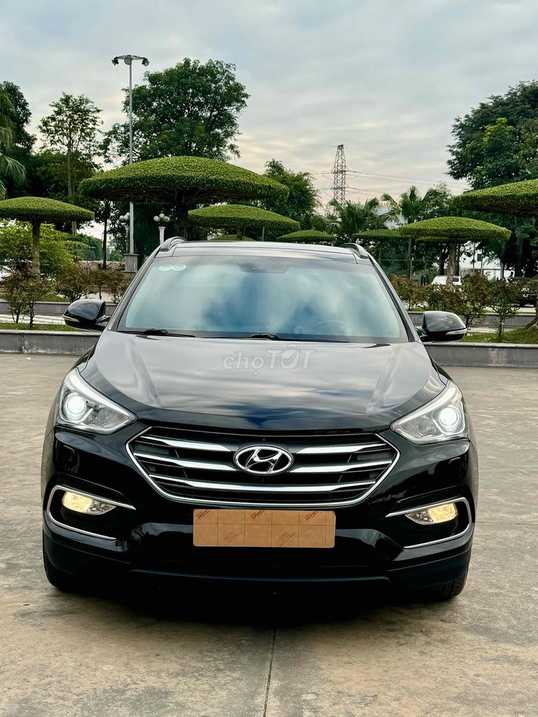 Hyundai SantaFe màu Đen. Mua bán Ô tô tại Huyện Đông Anh Hà Nội được đăng bởi vương văn chung  hình 3