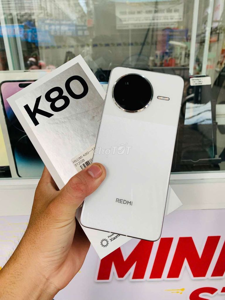 Xiaomi K80 5G 12GB/512GB Trắng. Mua bán Điện thoại tại Quận Ninh Kiều Cần Thơ được đăng bởi Nhựt Mobile hình 1