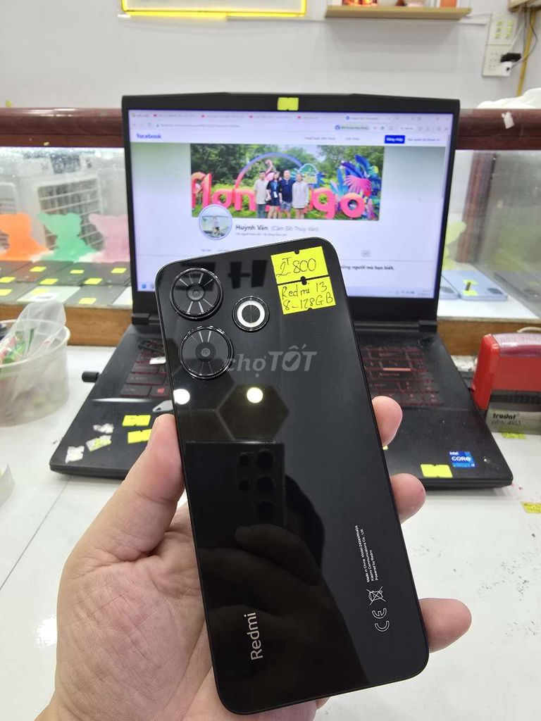 Xiaomi Redmi 13 128GB - Ram 8. Mua bán Điện thoại tại Thành phố Long Xuyên An Giang được đăng bởi Facebook Cầm Đồ Thúy Vân hình 1