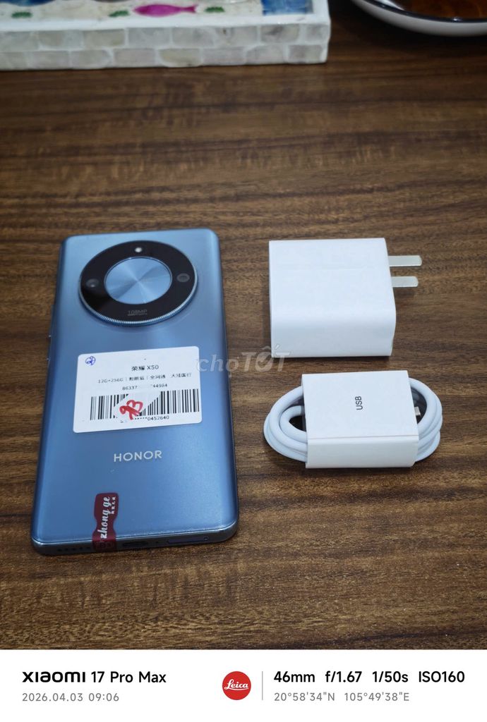 Honor X50 5G 12/256 Xanh sạc 66w có ship COD. Mua bán Điện thoại tại Quận Hoàng Mai Hà Nội được đăng bởi Trần Ngọc Hiếu hình 1