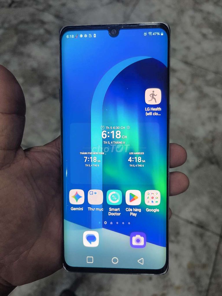 LG Velvet Trắng 8/128g. Mua bán Điện thoại tại Quận 10 Tp Hồ Chí Minh được đăng bởi Samurai hình 1
