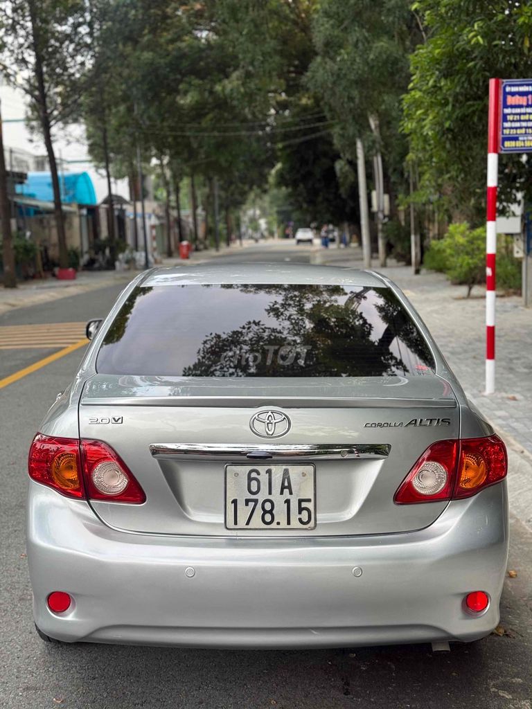 Toyota Corolla Altis 2009 2.0V - 120000 km. Mua bán Ô tô tại Thành phố Thủ Dầu Một Bình Dương được đăng bởi Vũ  hình 4