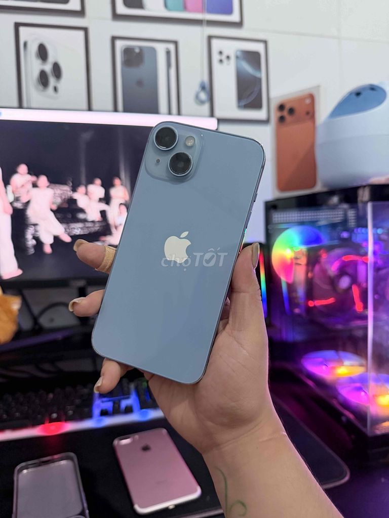 Apple iPhone 14 128GB Xanh 97%. Mua bán Điện thoại tại Huyện Mỏ Cày Bắc Bến Tre được đăng bởi Như Bán Táo hình 1