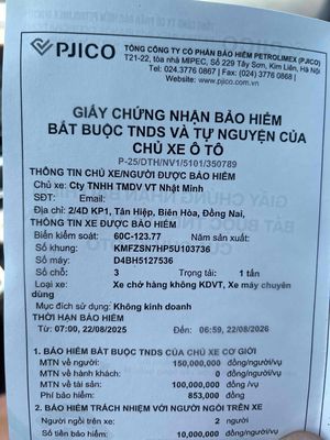 Hyundai Porter II 2005 1 tấn bán hoặc đổi. Mua bán Xe tải, xe ben tại Huyện Lai Vung Đồng Tháp được đăng bởi Npp Thiên Ân