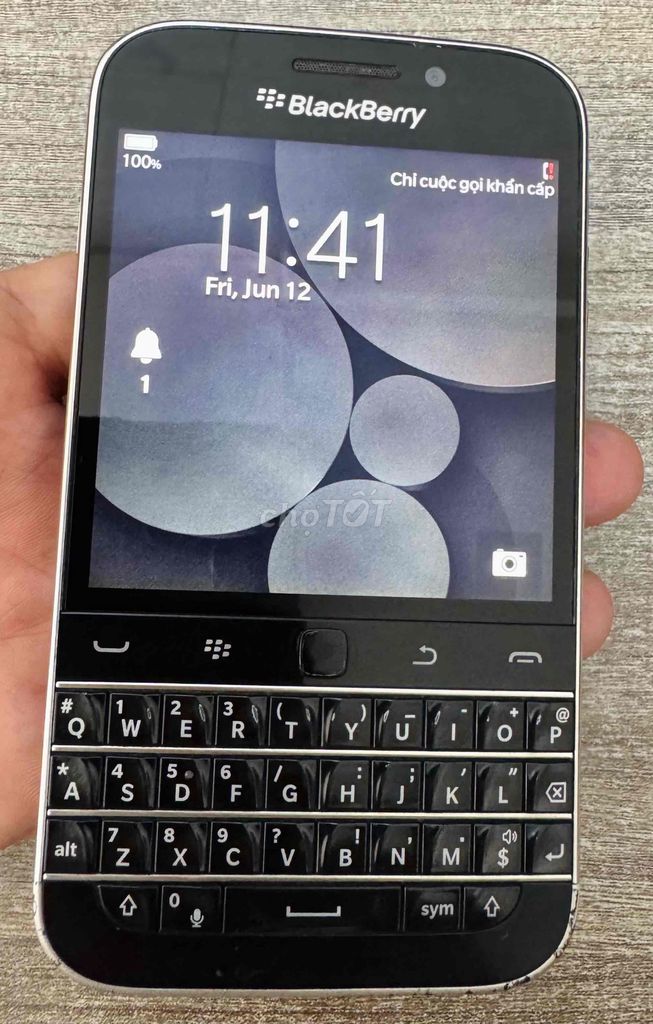 BlackBerry Q20 Classic Đen. Mua bán Điện thoại tại Quận 3 Tp Hồ Chí Minh được đăng bởi Mr Juan hình 1