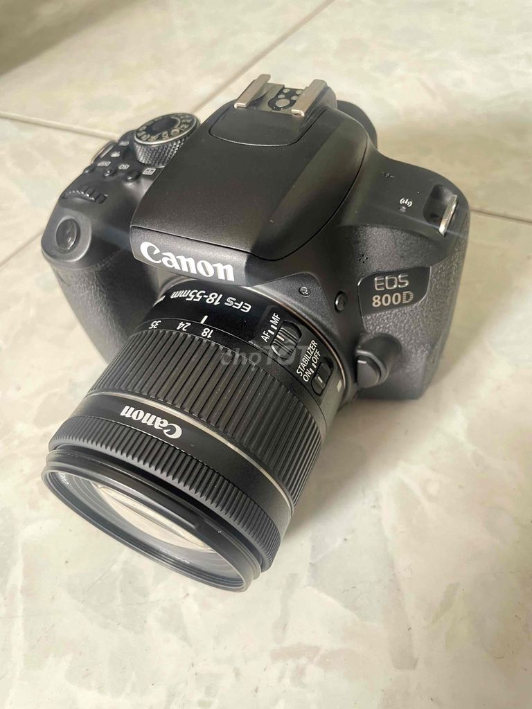 Canon 800D len 18-55 STM