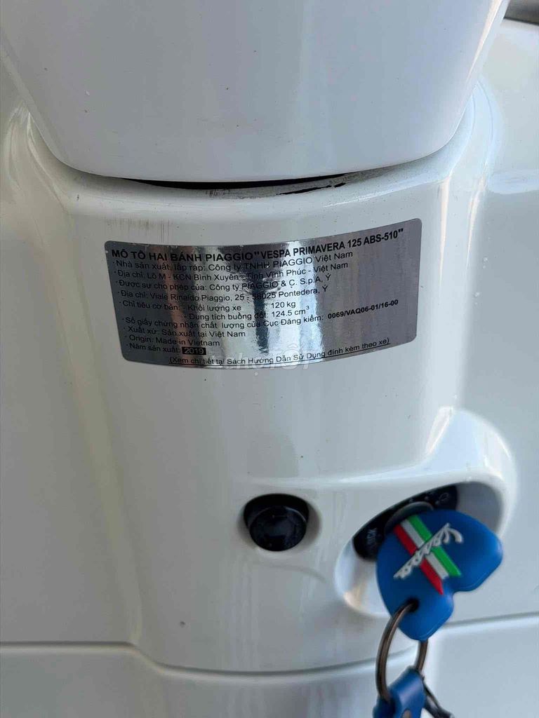 Piaggio Vespa Super Sprint 125 ABS 2019 .212.34. Mua bán Xe máy tại Thành phố Ngã Bảy Hậu Giang được đăng bởi Xe Máy Minh Hiếu Hậu Giang  hình 7