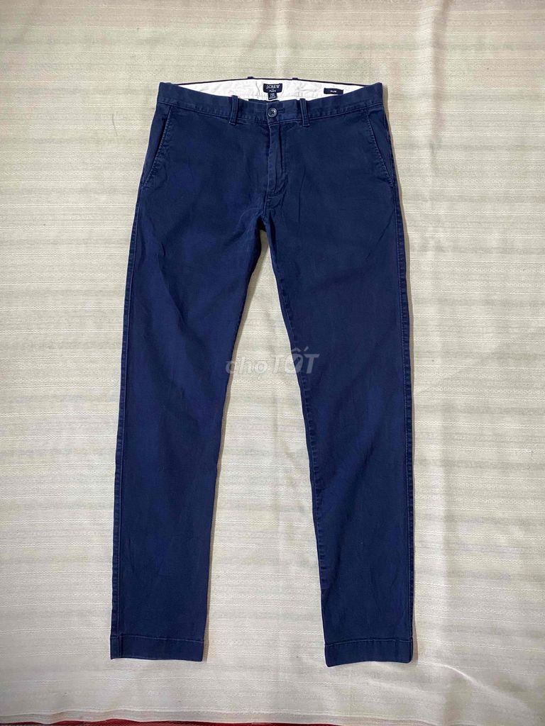 Quần kaki J.CREW Nam size 32 Xanh navy. Mua bán Quần áo tại Thành phố Tân An Long An được đăng bởi Shop 3986 hình 1