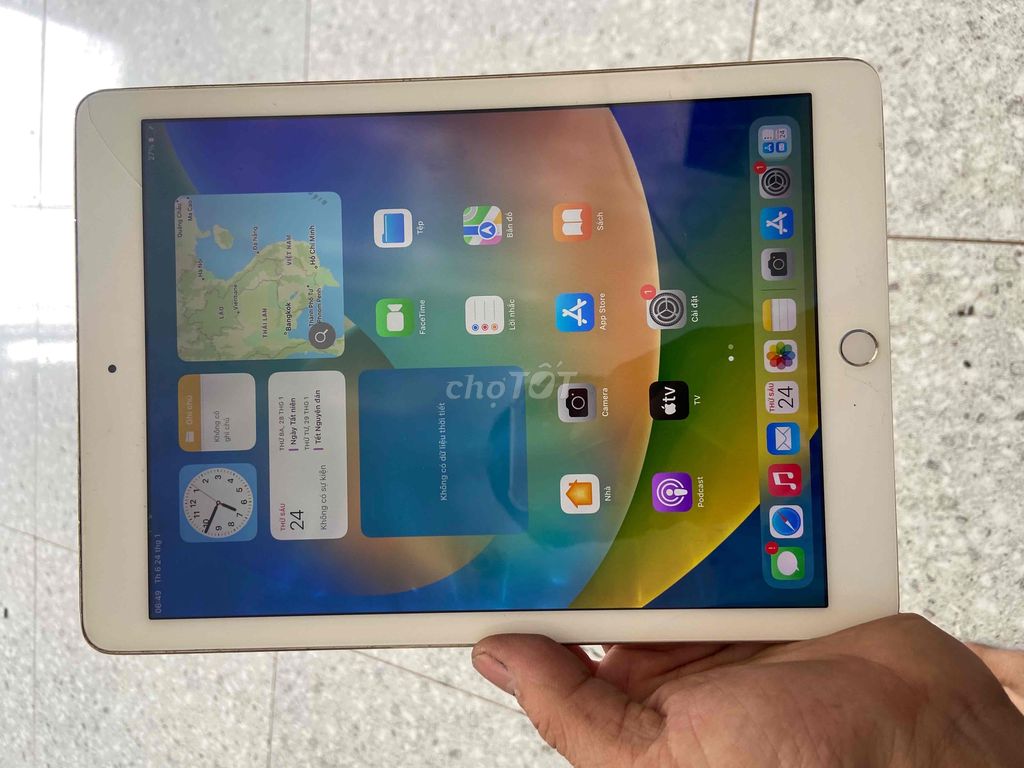 iPad Pro 9.7in máy sạch 32ghi ko iCloud