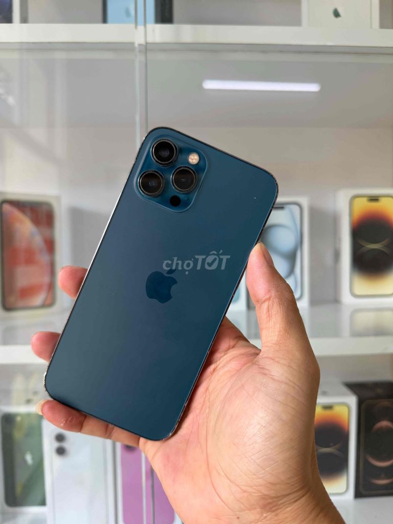 IPHONE 12 PRM 256gb XANH QT ZIN FULL PIN 100. Mua bán Điện thoại tại Thành phố Cà Mau Cà Mau được đăng bởi NHAN APPLE hình 1