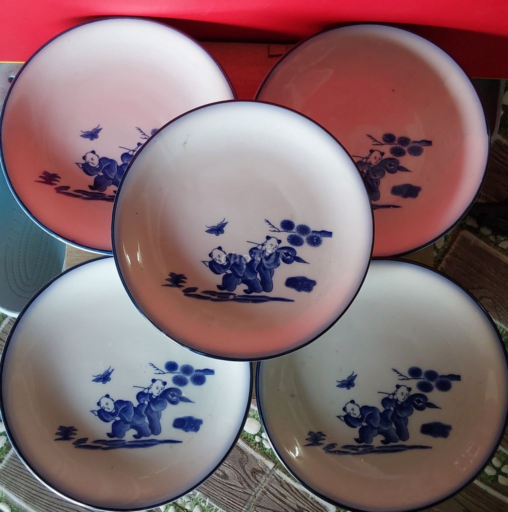 Đĩa sứ chú tiểu 19cm. Mua bán Nội thất, đồ gia dụng khác tại Quận Bình Thuỷ Cần Thơ được đăng bởi tuấn hình 1