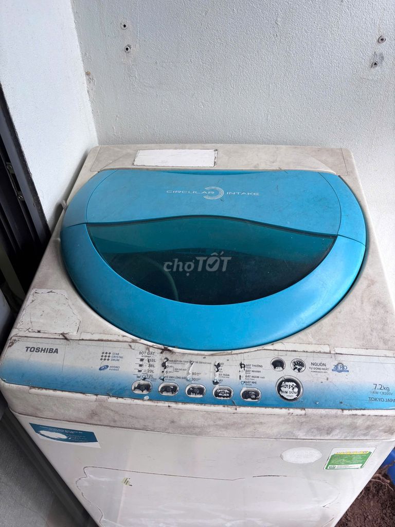 Máy giặt Toshiba 7.2kg Trắng, Xanh 2017. Mua bán Máy giặt tại Quận Long Biên Hà Nội được đăng bởi Ms Vu hình 1