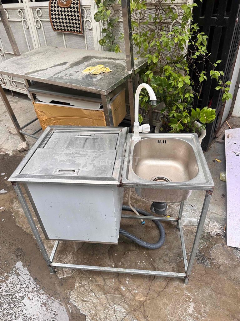 Thùng đá kết hợp Bồn rửa đơn. Mua bán Đồ chuyên dụng, Giống nuôi trồng tại Quận Hải Châu Đà Nẵng được đăng bởi Hiền hình 1
