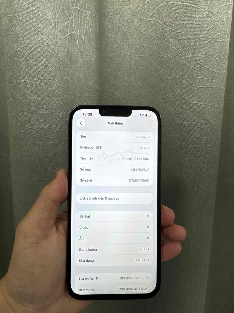 iPhone 13 Pro Max 128GB bán or gl. Mua bán Điện thoại tại Thành phố Đà Lạt Lâm Đồng được đăng bởi Quang Vinh hình 1