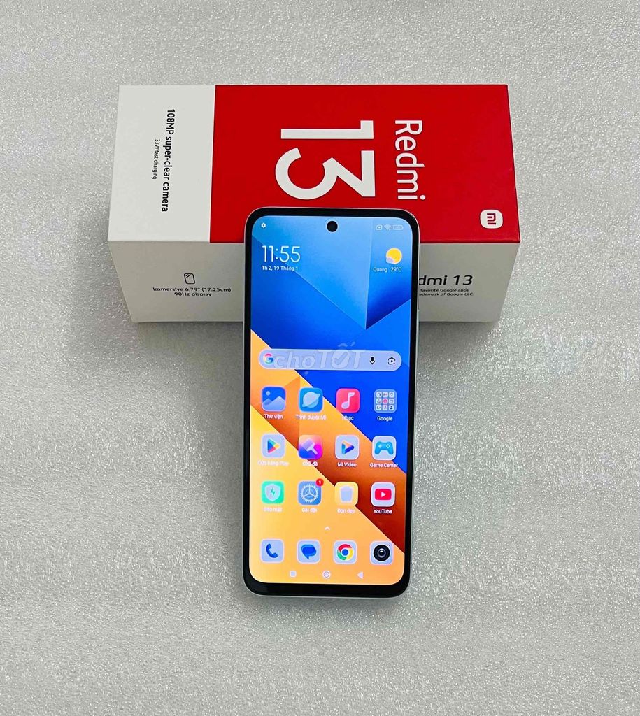 XIAOMI REDMI 13 (6/128) XANH Chính Hãng Fullbox. Mua bán Điện thoại tại Quận Ninh Kiều Cần Thơ được đăng bởi Quốc Cường Computer hình 1
