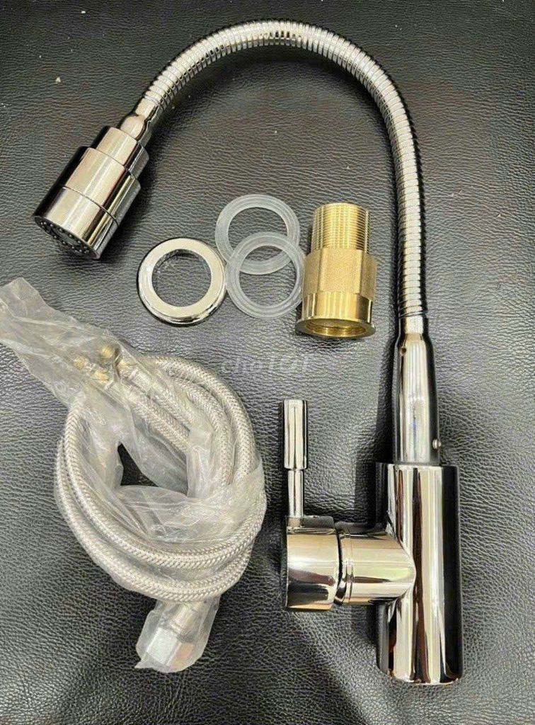 Vòi rửa bát Đồng màu Bạc lõi đồng xịn. Mua bán Thiết bị vệ sinh, nhà tắm tại Quận Bắc Từ Liêm Hà Nội được đăng bởi Sen Vòi giá rẻ hình 1