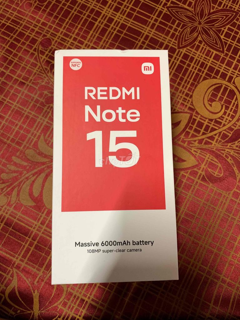 Xiaomi Redmi Note 15. Mua bán Điện thoại tại Thành phố Buôn Ma Thuột Đắk Lắk được đăng bởi Cao Huy Huỳnh hình 1