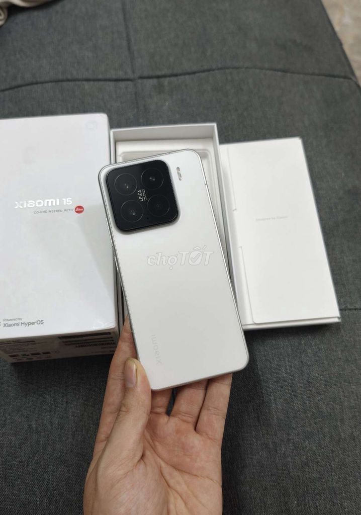 Xiaomi 15 12/256 Fullbox Đẹp Keng, Trắng, Giá Tốt. Mua bán Điện thoại tại Quận Tân Bình Tp Hồ Chí Minh được đăng bởi Kiên Android Shop hình 1