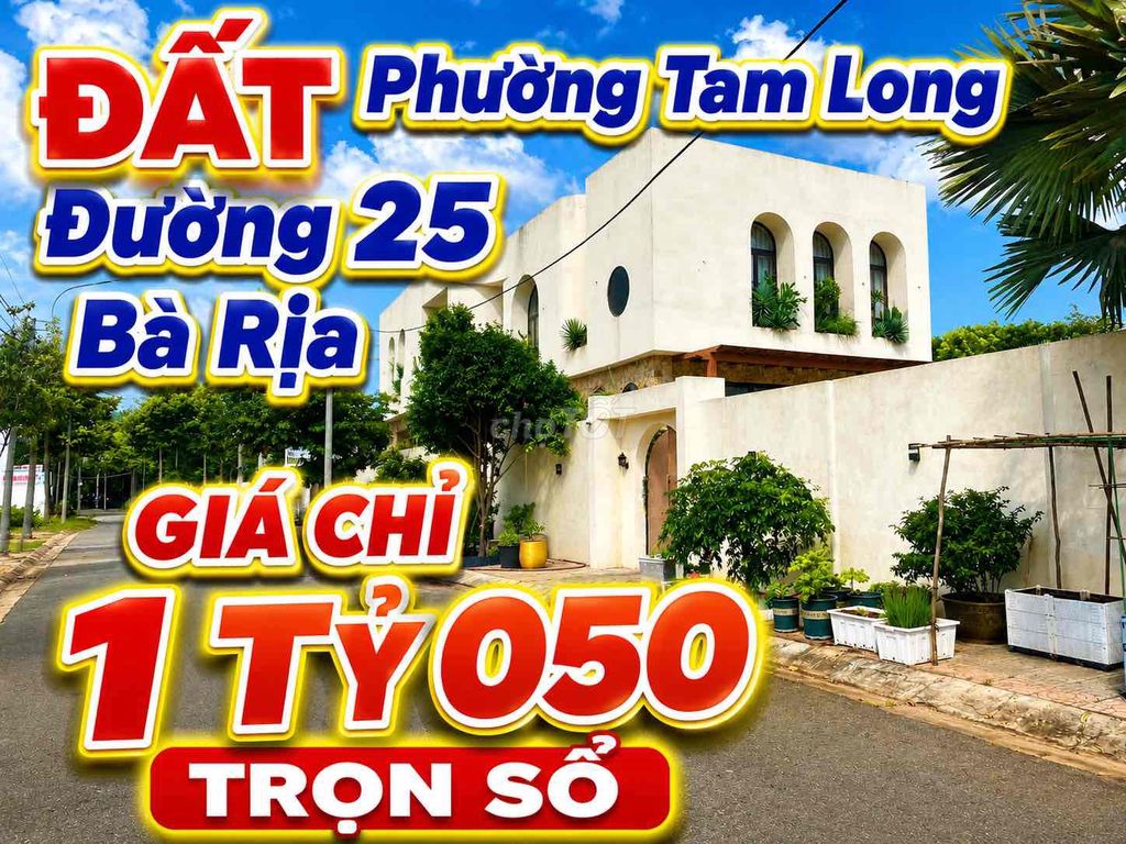 CHÍNH CHỦ CẦN BÁN LÔ ĐẤT PHƯỜNG TAM LONG DỰ ÁN LAN ANH 5 Bà Rịa