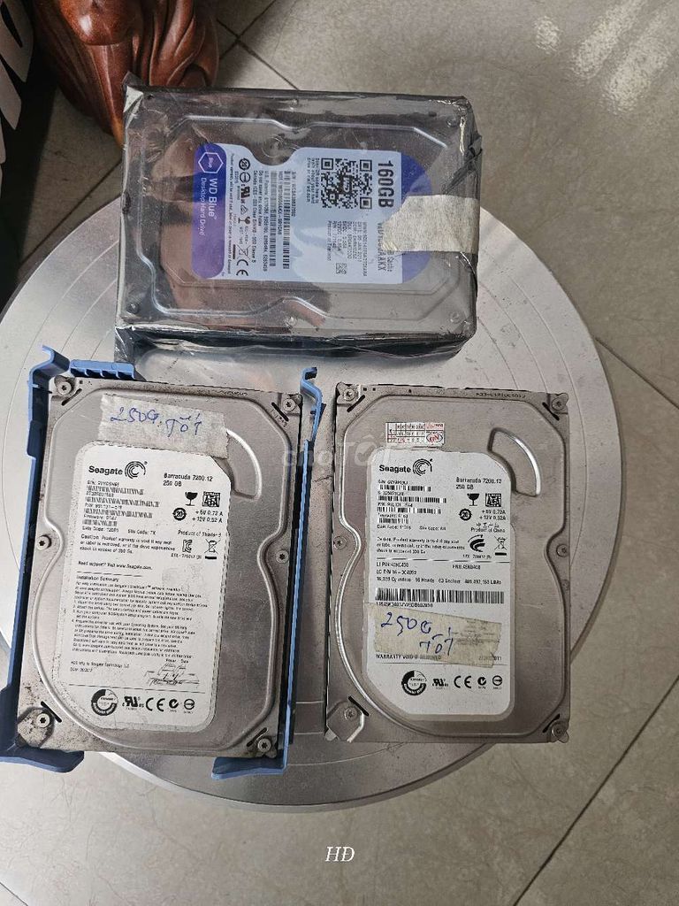 Ổ cứng HDD Western Digital WD Blue 160GB. Mua bán Linh kiện (RAM, Card...) tại Quận 7 Tp Hồ Chí Minh được đăng bởi HỒNG PHÁT hình 1