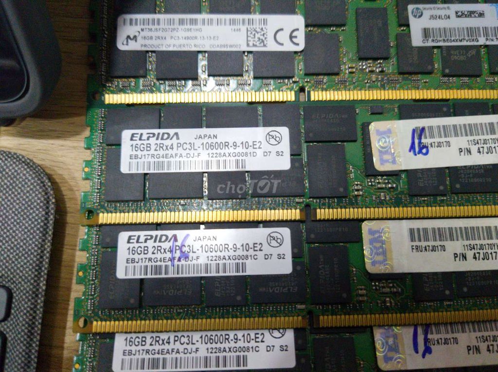 RAM DDR3 ECC 16GB ( Tháo Server )