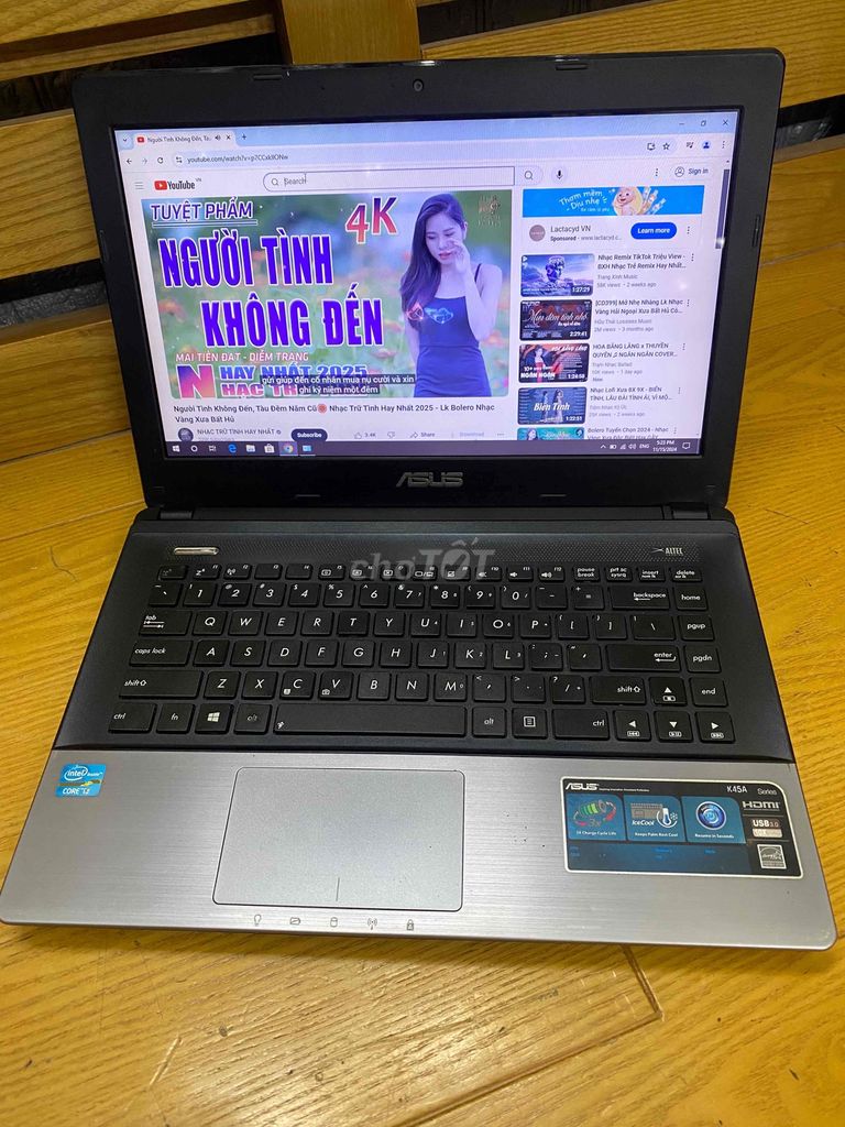 Laptop Văn Phòng ASUS K45E_ Core i5- 3320M