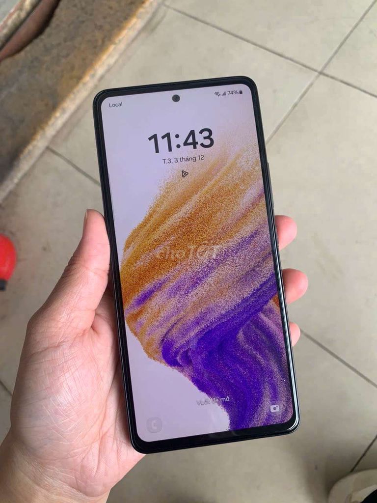 Samsung Galaxy A53 5G 128GB đen màn S-Amoled