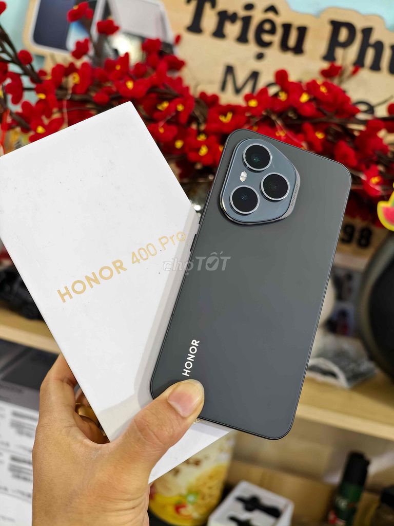 Honor 400 Pro 256gb fullbox gọn êm mượt pin trâu. Mua bán Điện thoại tại Quận Bình Tân Tp Hồ Chí Minh được đăng bởi Triệu Phúc hình 1