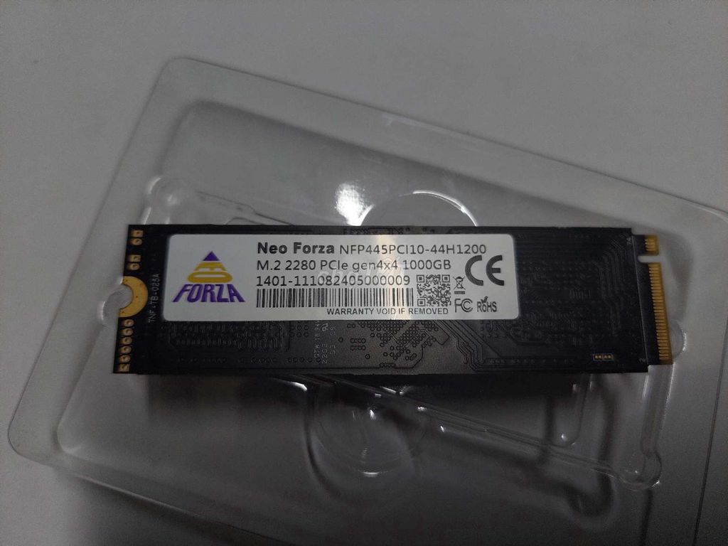 Sss 1Tb Neo Forza NVME mới cứng còn bh hãng