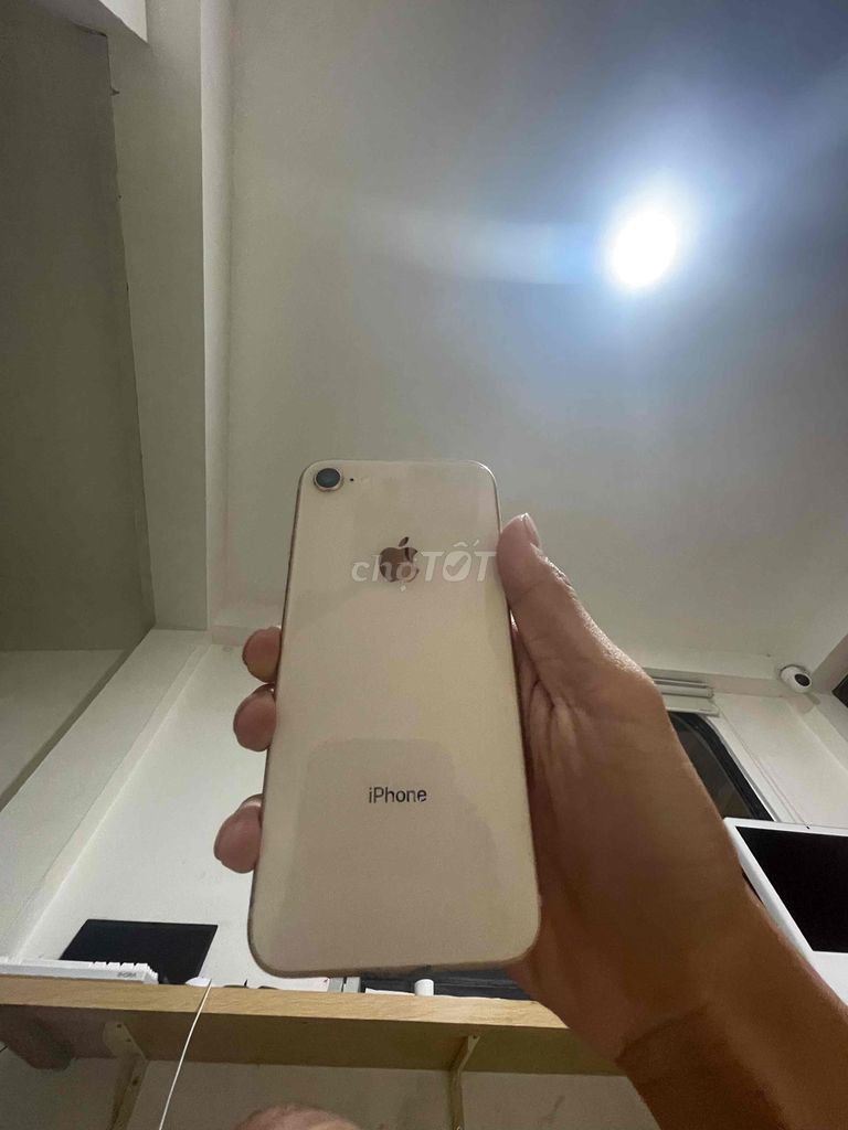 iphone 8gb 64gb gold đẹp 98,9% pin 100%