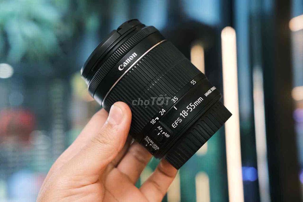 Ống kính Canon EF-S 18-55mm Đen đẹp 98%. Mua bán Máy ảnh, Máy quay tại Quận Bình Thạnh Tp Hồ Chí Minh được đăng bởi Vân Anh 2Tech House hình 1