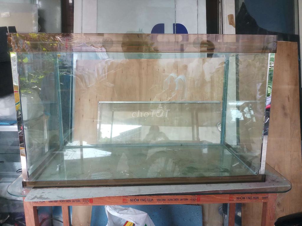 Hồ cá Kính cường lực 100x50x60cm Mới 100%. Mua bán Phụ kiện, Thức ăn, Dịch vụ tại Quận 12 Tp Hồ Chí Minh được đăng bởi A.Hoàng hình 1