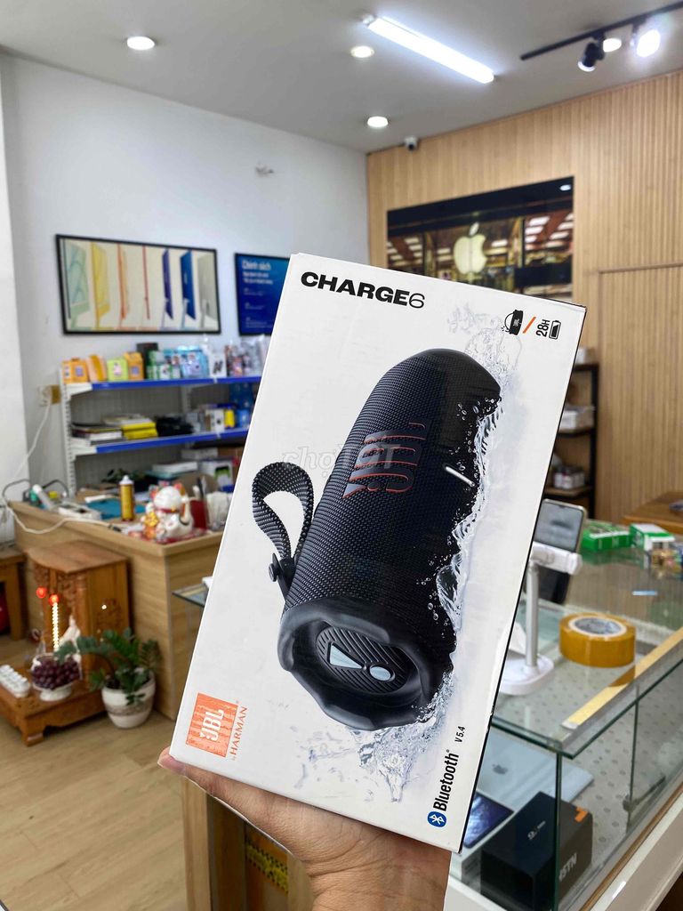Loa Bluetooth JBL Charge 6 Đen. Mua bán Tivi, Âm thanh tại Quận Tân Bình Tp Hồ Chí Minh được đăng bởi dinh nguyenvan hình 1