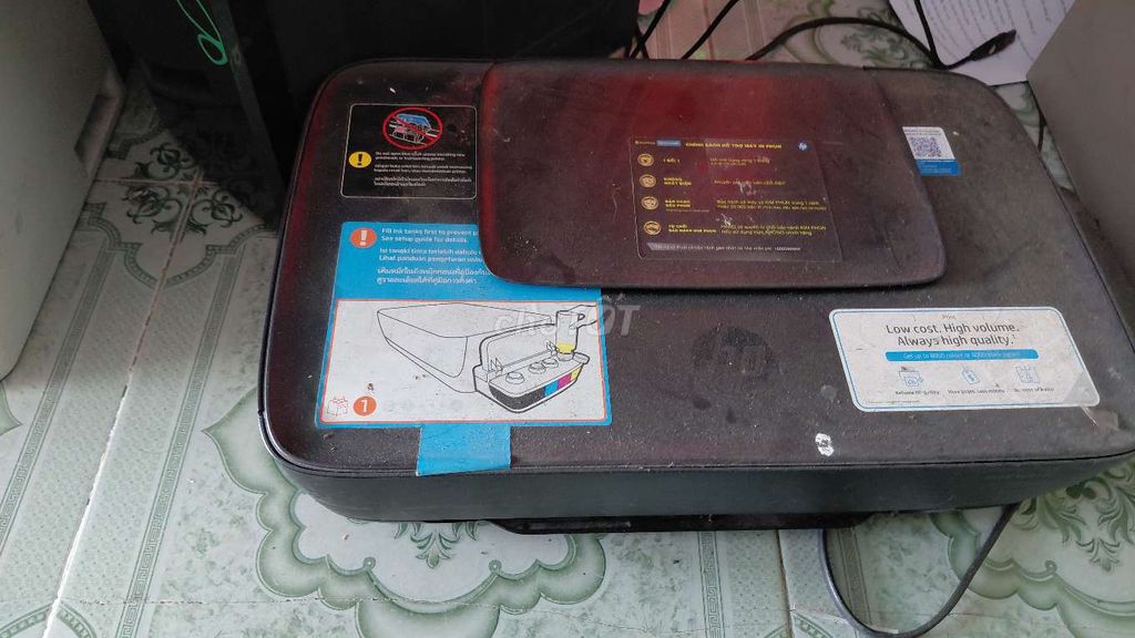Máy in HP Ink Tank 115 Đen Cũ. Mua bán Đồ dùng văn phòng tại Huyện Thủ Thừa Long An được đăng bởi Cửa hàng thiết bị tin học Tiếp hình 1