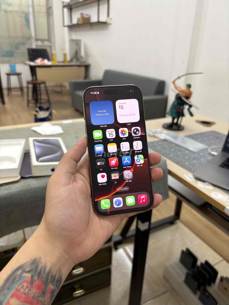 Apple iPhone 16 Pro 128GB Sa mạc VN/A Nguyên Zin. Mua bán Điện thoại tại Quận Cầu Giấy Hà Nội được đăng bởi Trung Kiên Trả Góp Bao Nợ Xấu hình 1