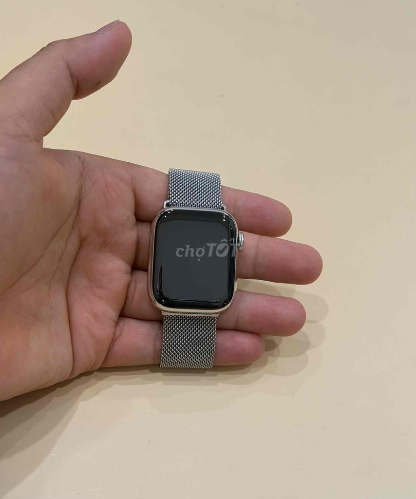 Apple Watch Series 9 41mm Bạc Thép Esim New. Mua bán Thiết bị đeo thông minh tại Quận Bình Thạnh Tp Hồ Chí Minh được đăng bởi Đức Phong hình 1