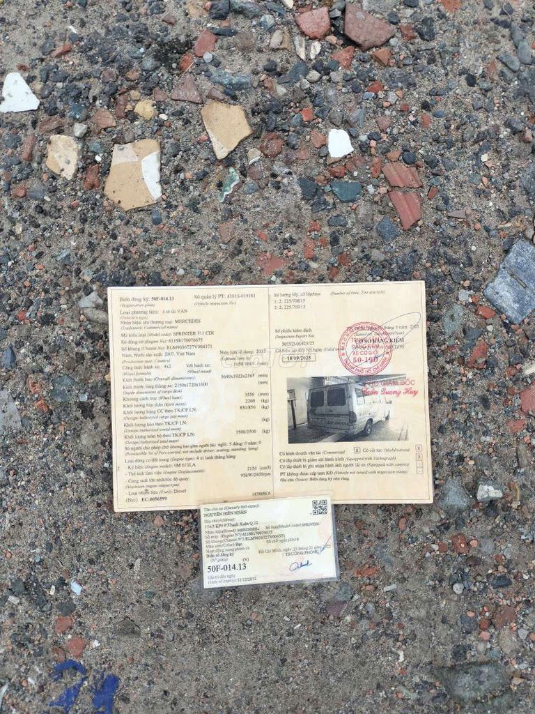 Mercedes Benz Sprinter 2007 311 CDI 2.2L -. Mua bán Ô tô tại Quận Bình Tân Tp Hồ Chí Minh được đăng bởi Tâm Pham hình 5