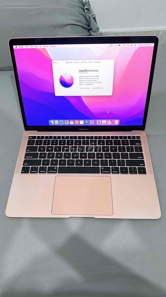 Apple Macbook Air 2018 8GB/256GB. Mua bán Laptop tại Huyện Hóc Môn Tp Hồ Chí Minh được đăng bởi Minh Quan hình 1