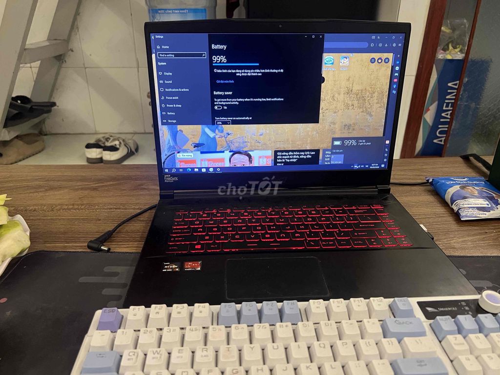 MSI Bravo 15 Ryzen 5 16GB/512GB SSD 144Hz Đen. Mua bán Laptop tại Thành phố Dĩ An Bình Dương được đăng bởi phan duy phúc hình 1