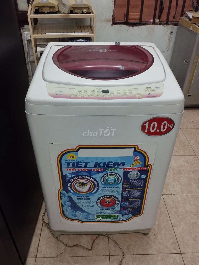 Máy giặt Toshiba 10kg bao lắp có bh