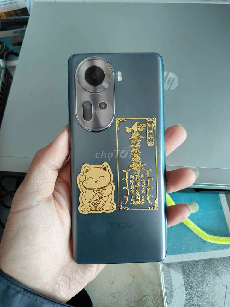Oppo Reno11 5G Xám 8GB/256GB. Mua bán Điện thoại tại Huyện Cầu Kè Trà Vinh được đăng bởi điên thoại cổ  hình 1