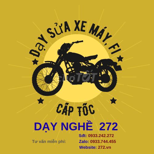 Khóa học sửa chữa xe máy có chứng nhận. Dịch vụ tại Thành phố Thuận An Bình Dương được đăng bởi hocnghe272 hình 1